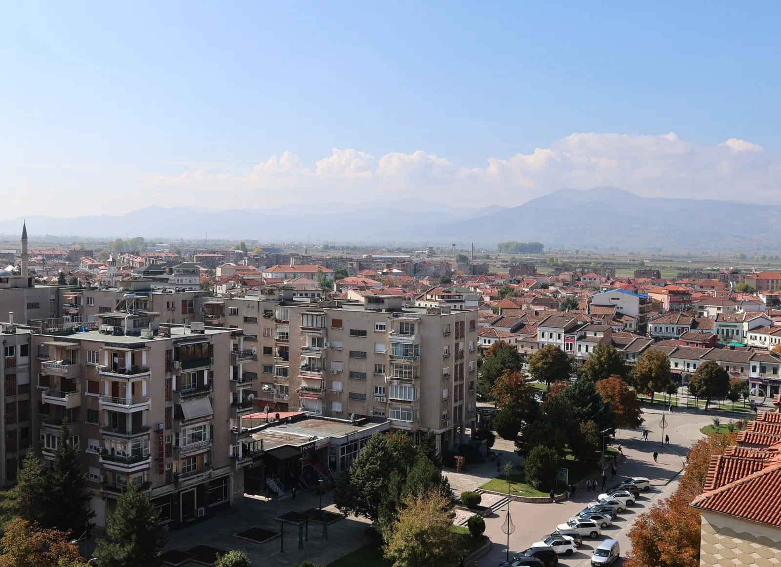 Korçë today, from the same angle