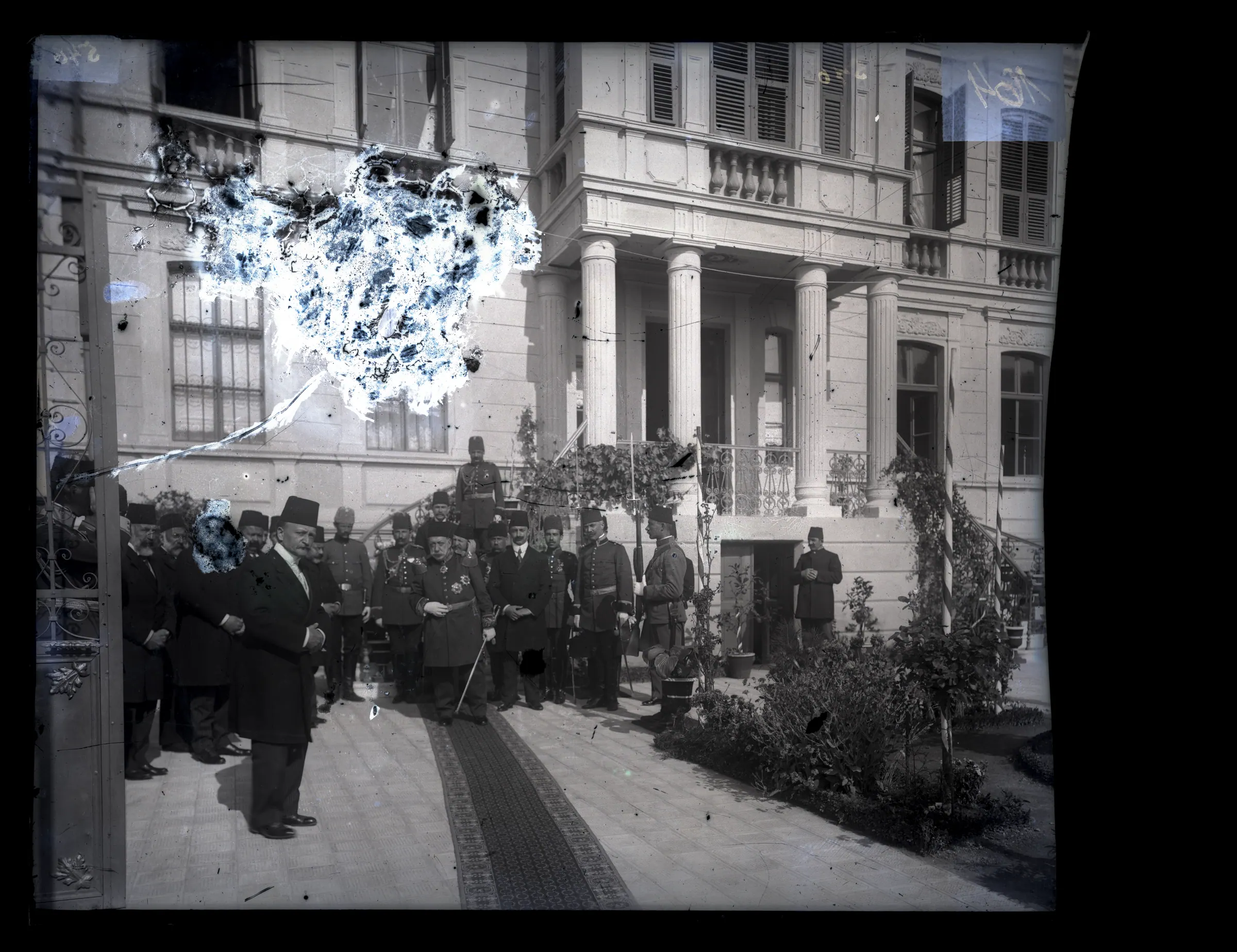 Sultan Mehmed V Reshad in Bitola, 1911