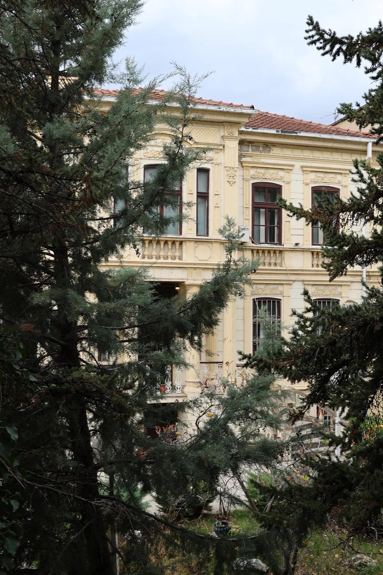 The building today, seen from the window of the Archives