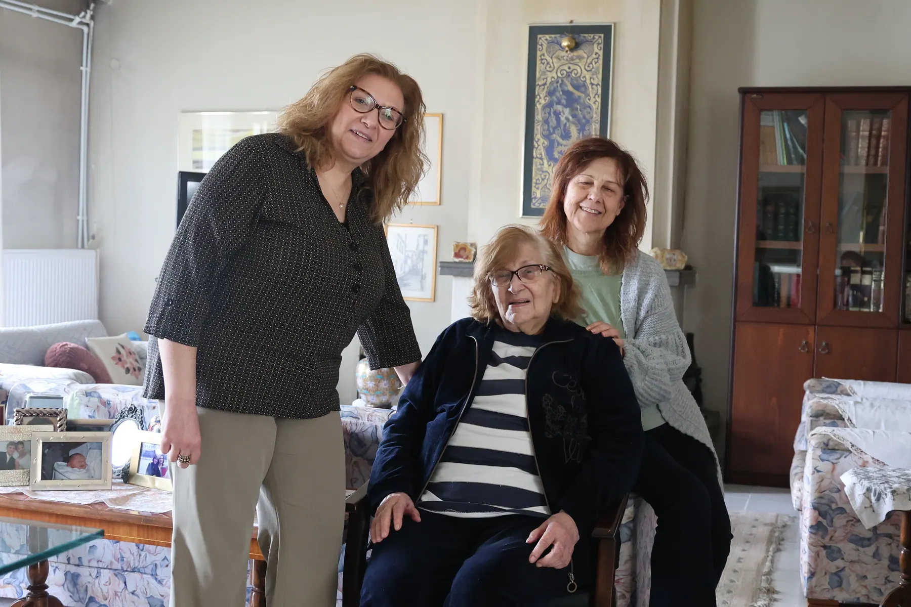 Xanthi, 23 February 2026. Mrs Chariklia Margaritopoulou, in the centre.